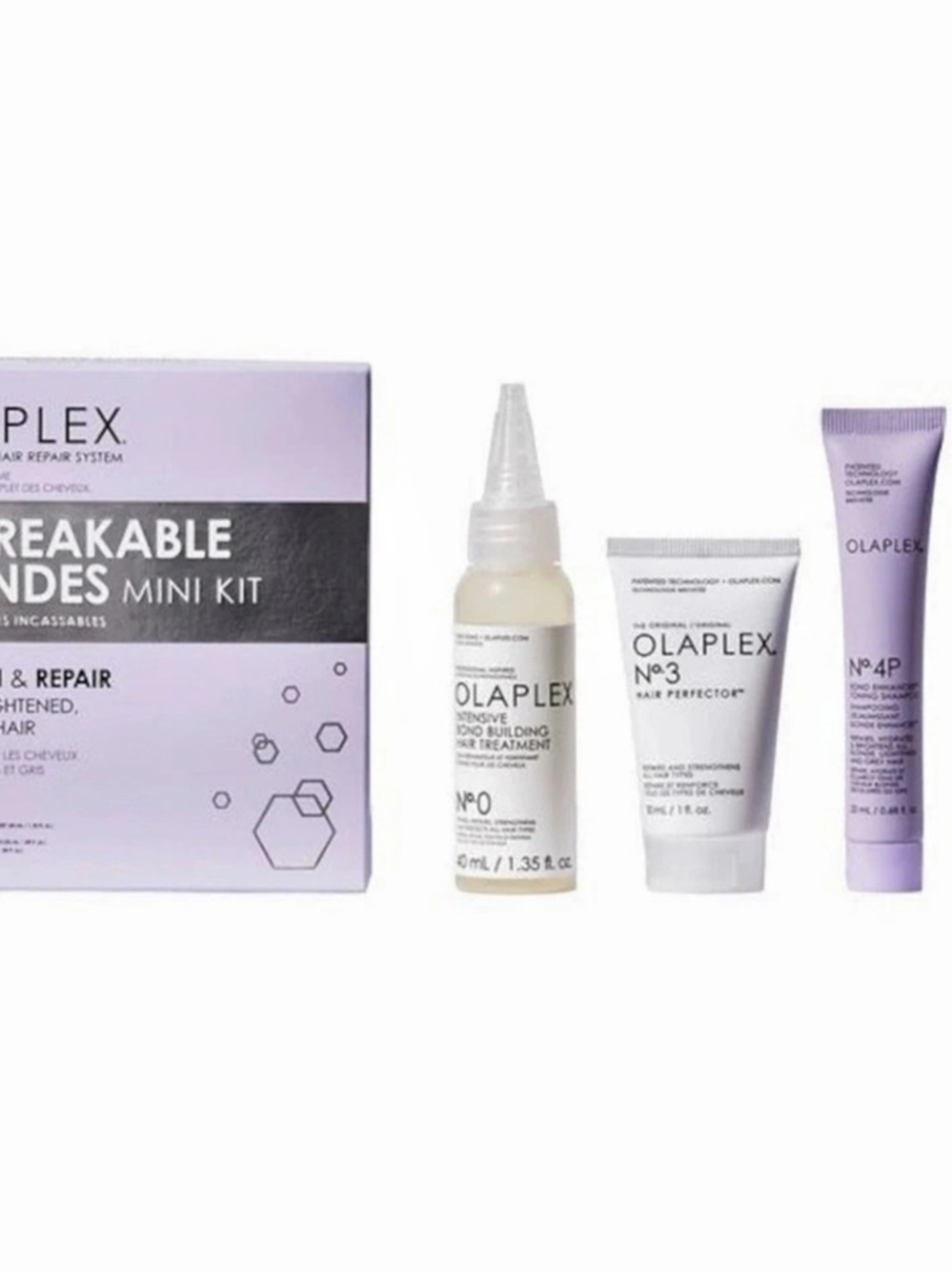 Olaplex Unbreakable Blondes Mini Kit Hair Treatment Mini Kit NWT
